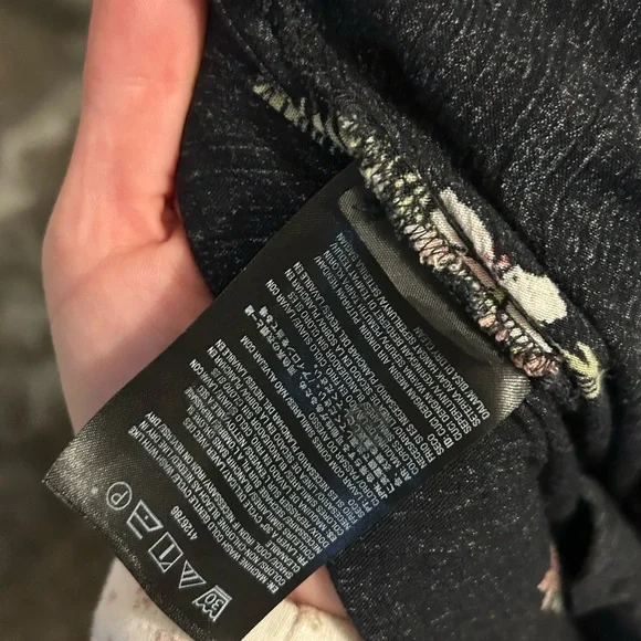 Volcom Black Floral Mini Dress - Picture 9 of 14